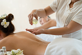 Deep tissue massage in Reno with therapeutic oils